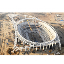 Estructura de acero Edificio de fútbol de interior del estadio fabricado